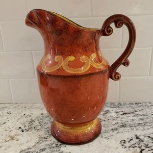 Casa Cristina Tuscan Home Collection pitcher